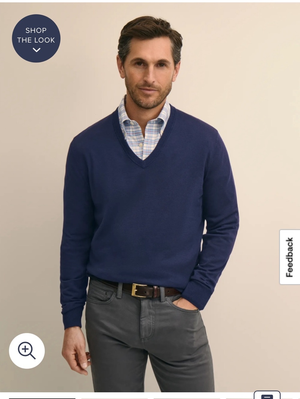 Brooks Brothers Supima® Cotton V-Neck Sweater